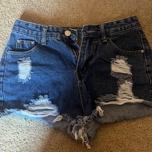 shein xs shorts